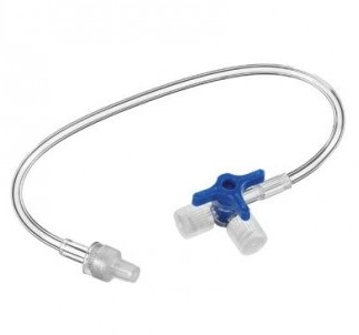 Кран Discofix® C синій, з подовжувальною трубкою 100 см